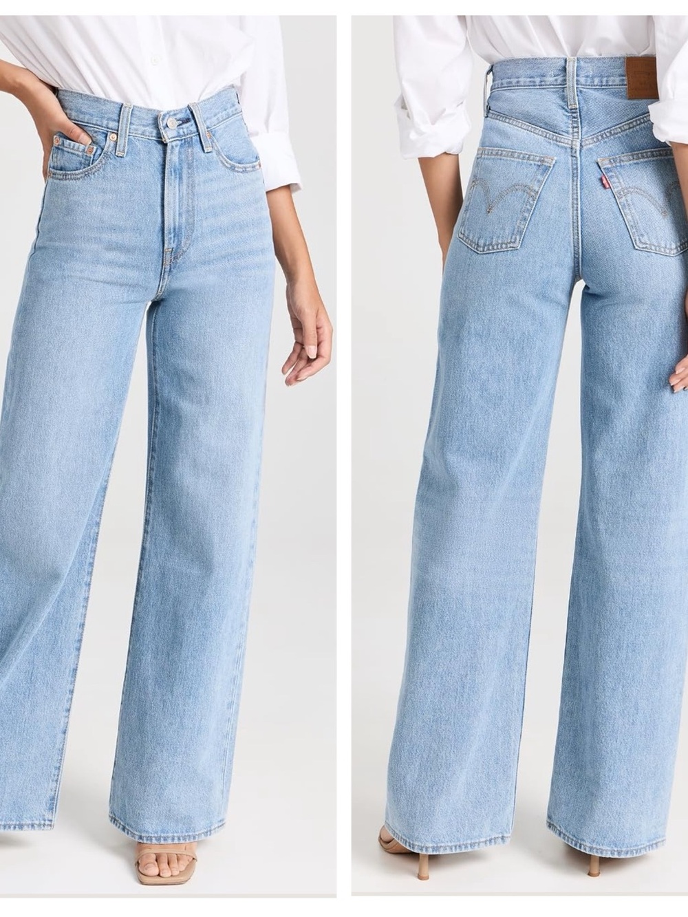 Levi's RibCage Wide Leg Jeans Far and Wide